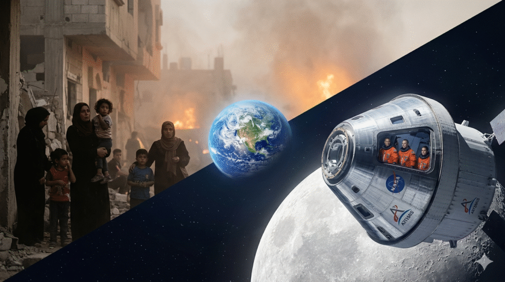 One World: Between the Shadows of Conflict and the Light of the Stars