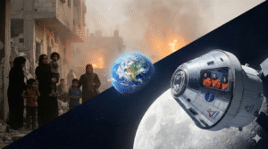 One World: Between the Shadows of Conflict and the Light of the Stars